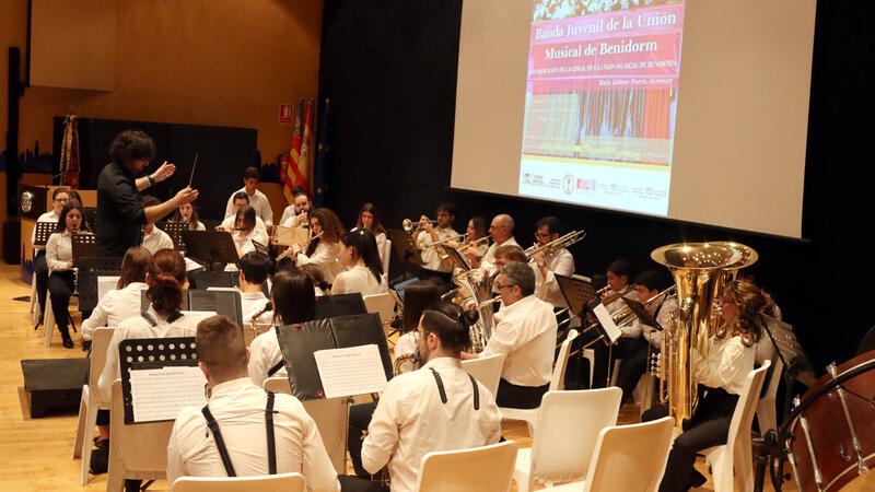 Avanza la programación de Semana Santa con el concierto de Marchas Procesionales de la Banda Juvenil y Coral de la UM