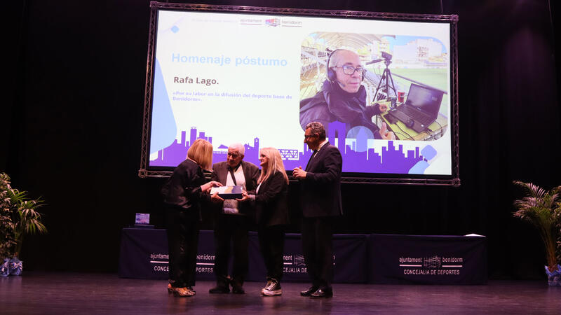Benidorm pays tribute to its local athletes at the IX Sports Gala