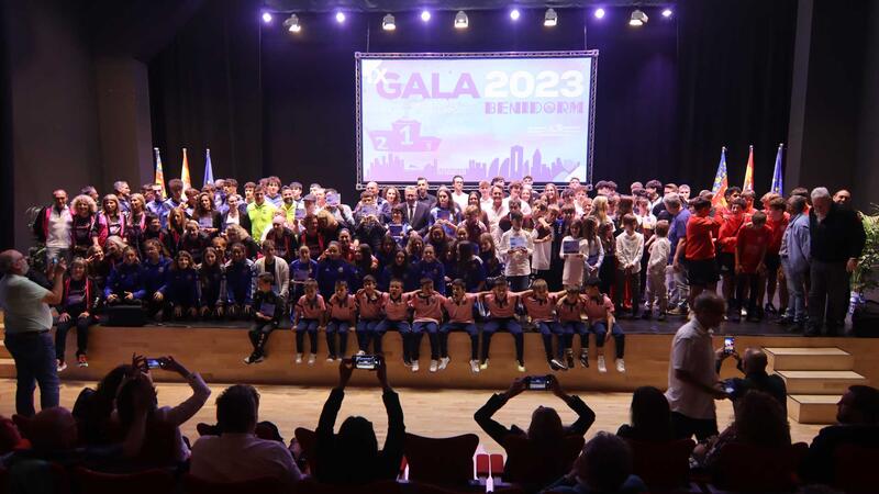 Benidorm pays tribute to its local athletes at the IX Sports Gala