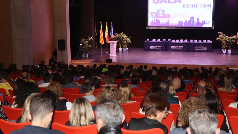 Benidorm pays tribute to its local athletes at the IX Sports Gala
