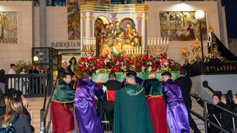 El Jueves Santo de Benidorm se vive en Foietes y Colonia Madrid