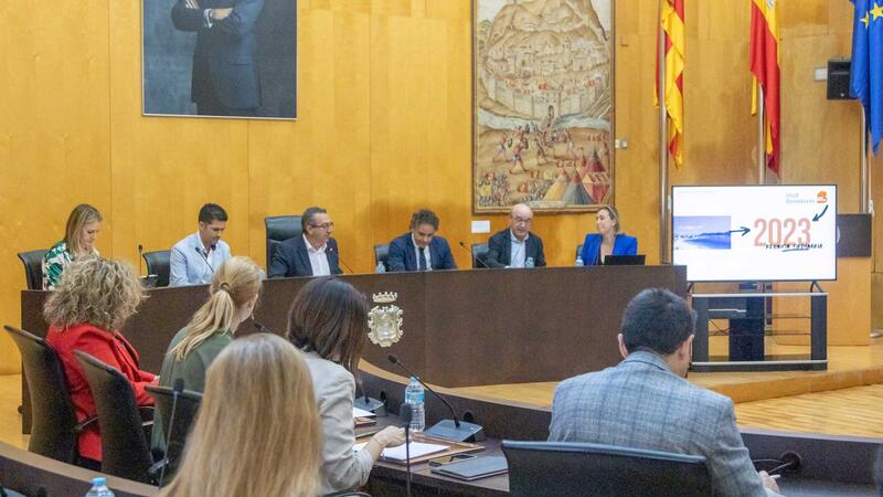 Visit Benidorm signs off its accounts, renews sponsors and presents its report and #Reto2023, its strategic plan