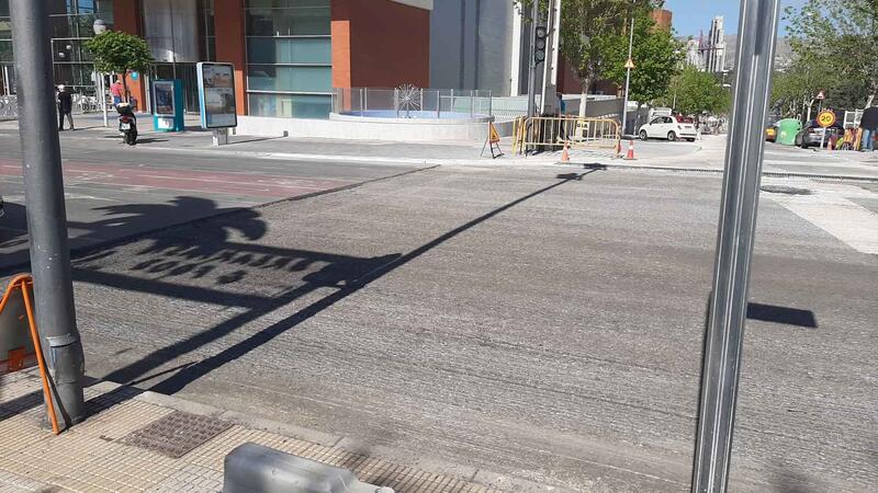 Benidorm concluye las obras de renovación de infraestructuras en la calle Severo Ochoa con el asfaltado de la vía