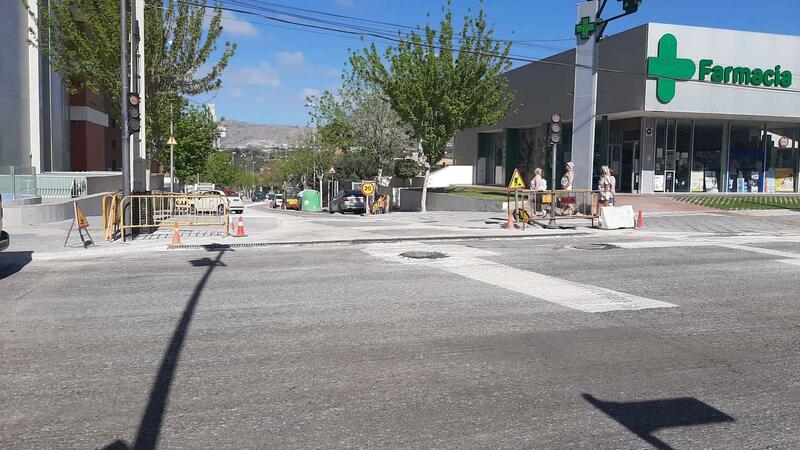 Benidorm concluye las obras de renovación de infraestructuras en la calle Severo Ochoa con el asfaltado de la vía