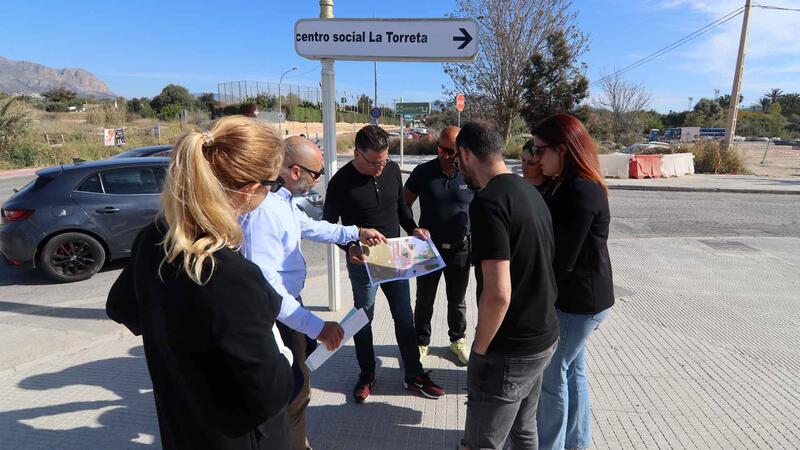 Benidorm creates a new park-and-ride in Bernat de Sarrià with almost 700 spaces and a roundabout at the junction of Ciudad Real