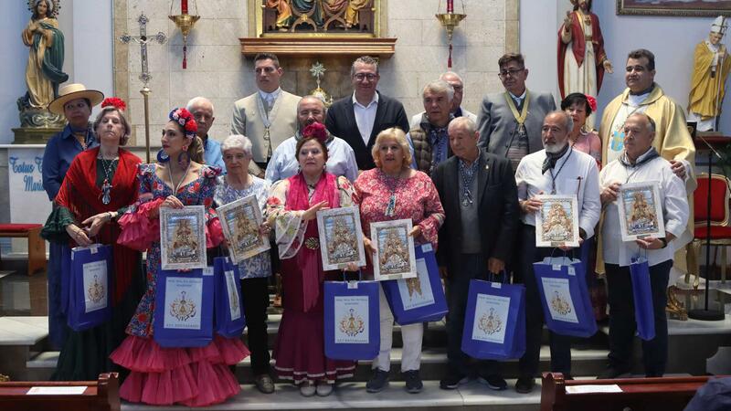 Las salves rocieras suenan de nuevo en las calles de Benidorm en el 25º aniversario de la Hermandad de Nuestra Señora del Rocío