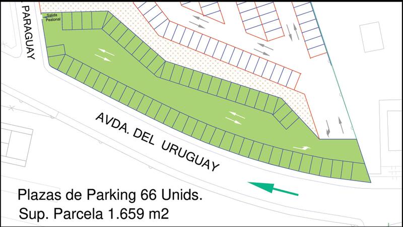 Benidorm mejora la movilidad y seguridad peatonal en la avenida Uruguay y amplía el aparcamiento disuasorio de la calle Cuba