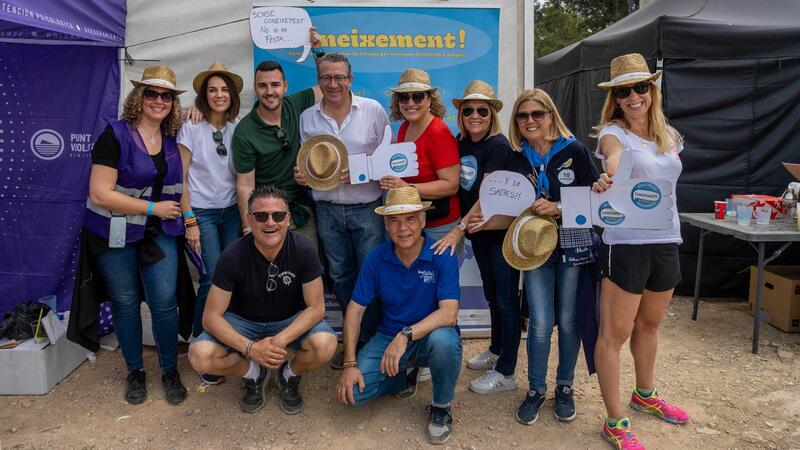 Las peñas de Benidorm plantan en El Murtal su tradicional Acampada