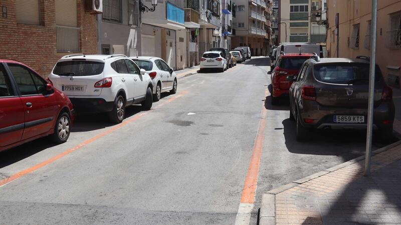 Benidorm improves accessibility in El Campo neighborhood with the implementation of the single platform and lugs on the corners