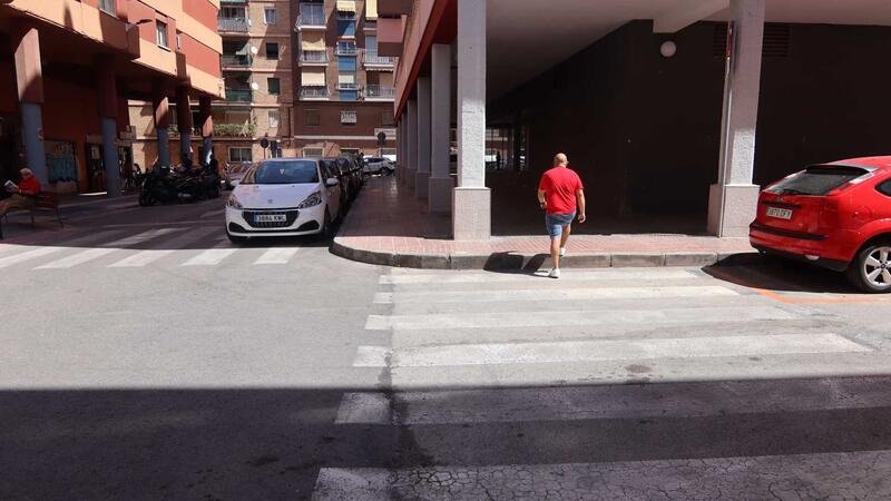 Benidorm improves accessibility in El Campo neighborhood with the implementation of the single platform and lugs on the corners