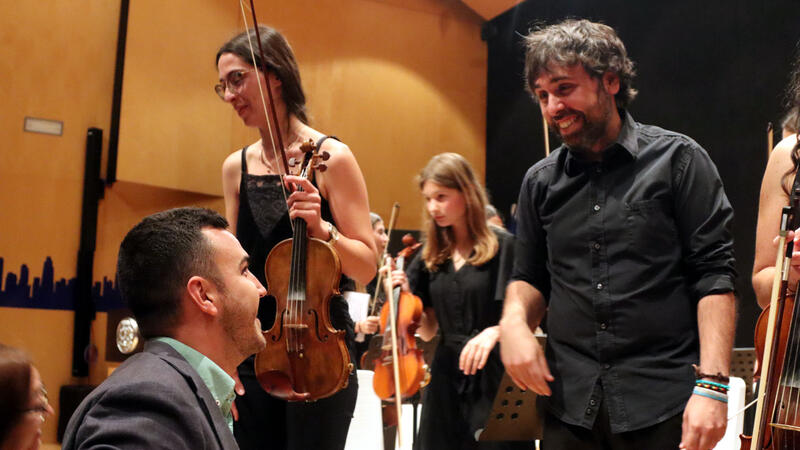 The Chamber Orchestra of Unión Musical commemorates with a concert the granting of the Town Charter