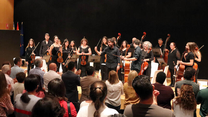 The Chamber Orchestra of Unión Musical commemorates with a concert the granting of the Town Charter
