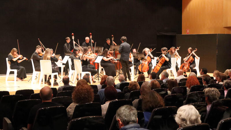 The Chamber Orchestra of Unión Musical commemorates with a concert the granting of the Town Charter