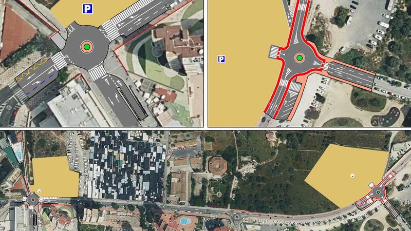 Benidorm començarà en els pròxims dies la creació de dos rotondes a Ciudad Real i Derramador i asfaltarà la part alta del Racó