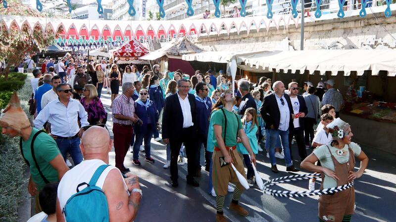 Benidorm regresa este fin de semana al Medievo con un mercado y espectáculos en el Parque de Elche