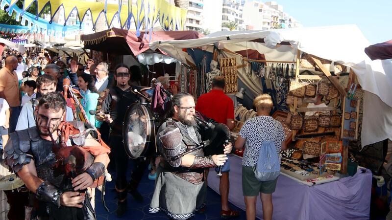 Benidorm regresa este fin de semana al Medievo con un mercado y espectáculos en el Parque de Elche
