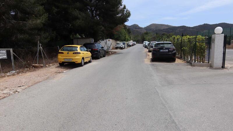 Benidorm iniciará la semana próxima el asfaltado y colocación de alumbrado nuevo en el Camí Pla del Cuartel 