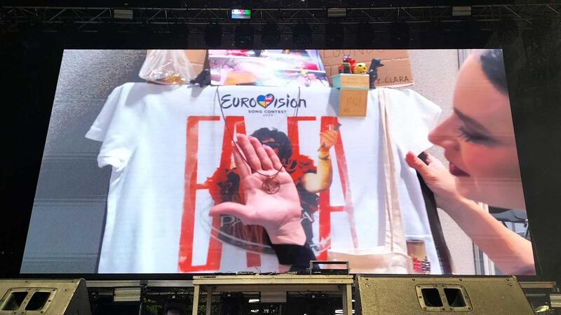 Benidorm dona la benvinguda a Eurovisió amb una gran festa de l
