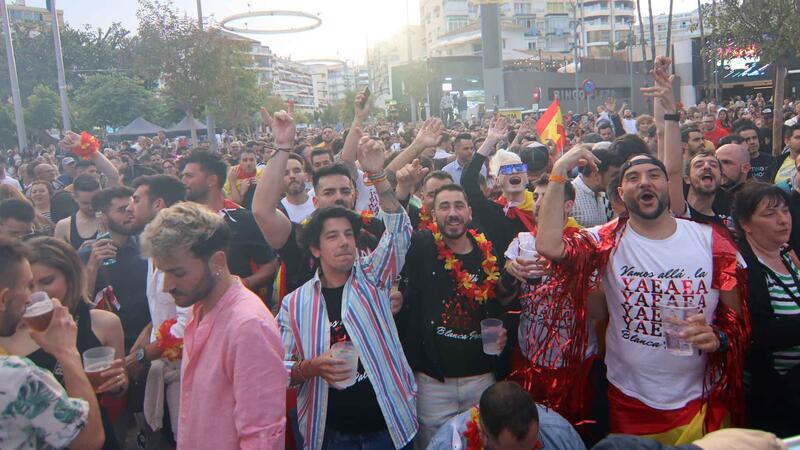 Benidorm vibrated last night with Benidorm Fest Euroclub to support Blanca Paloma in Eurovision