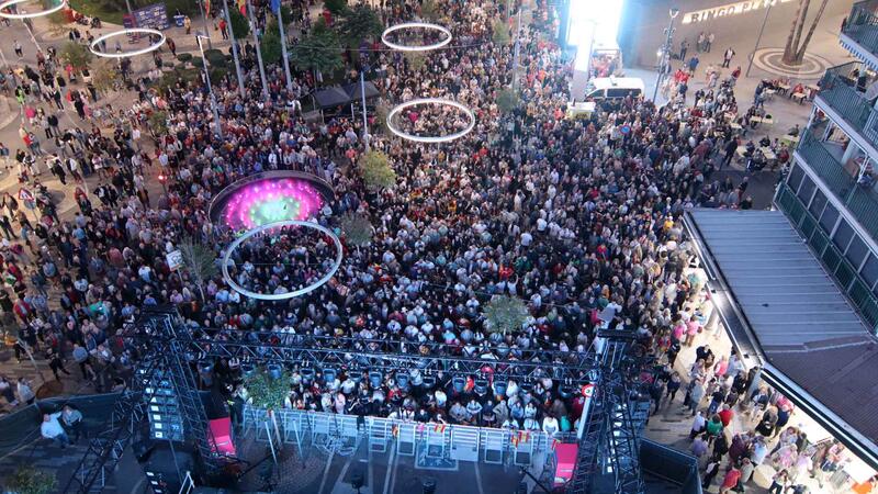 Benidorm vibrated last night with Benidorm Fest Euroclub to support Blanca Paloma in Eurovision