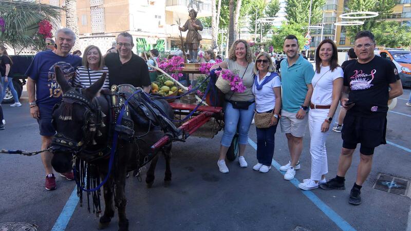 Benidorm once again celebrates its agricultural tradition with the pilgrimage of San Isidro