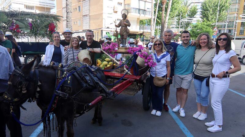Benidorm once again celebrates its agricultural tradition with the pilgrimage of San Isidro