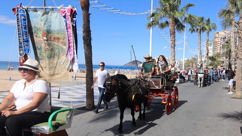Benidorm once again celebrates its agricultural tradition with the pilgrimage of San Isidro