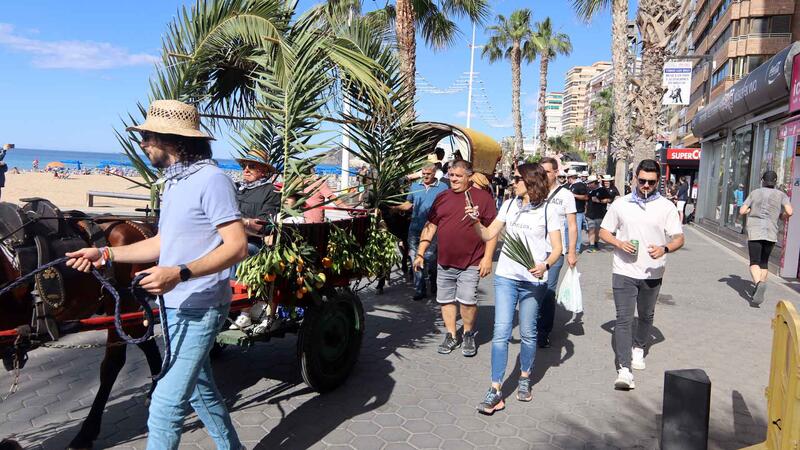 Benidorm once again celebrates its agricultural tradition with the pilgrimage of San Isidro