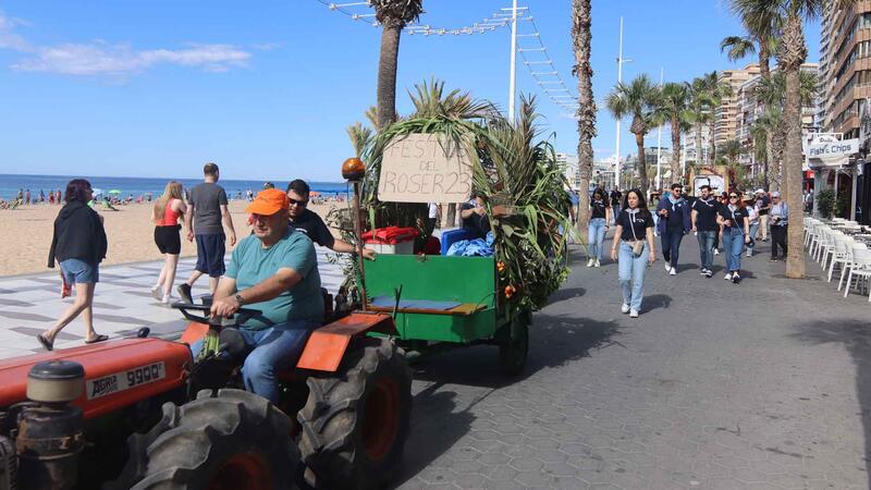 Benidorm once again celebrates its agricultural tradition with the pilgrimage of San Isidro
