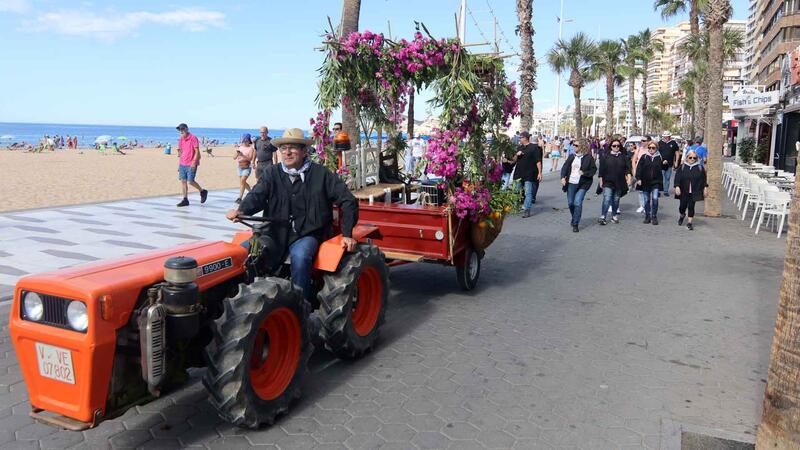Benidorm once again celebrates its agricultural tradition with the pilgrimage of San Isidro