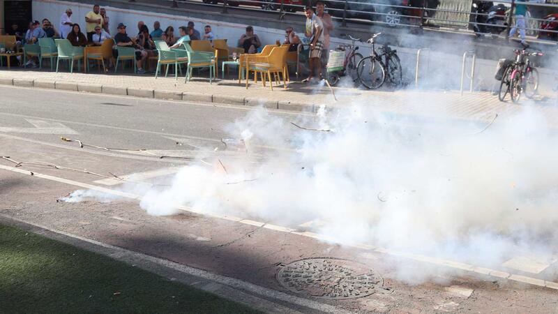 Traca en Parque de Elche