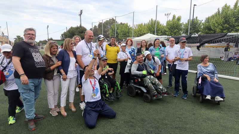 Asmibe culminates its XXIII Adapted Sports Games with the delivery of medals and a great meal