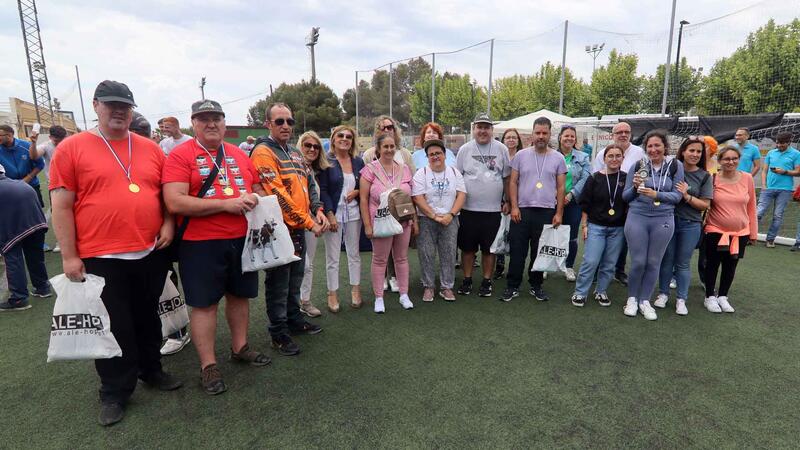 Asmibe culminates its XXIII Adapted Sports Games with the delivery of medals and a great meal