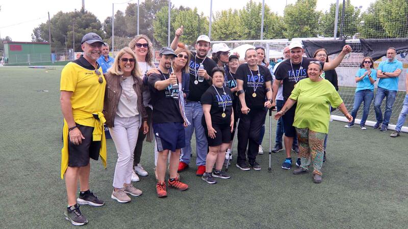 Asmibe culminates its XXIII Adapted Sports Games with the delivery of medals and a great meal