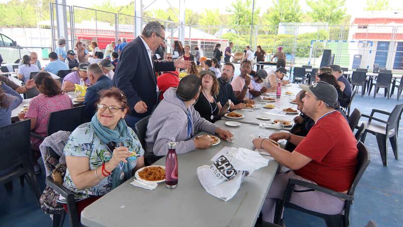 Asmibe culminates its XXIII Adapted Sports Games with the delivery of medals and a great meal