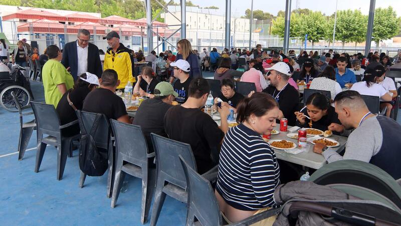 Asmibe culminates its XXIII Adapted Sports Games with the delivery of medals and a great meal