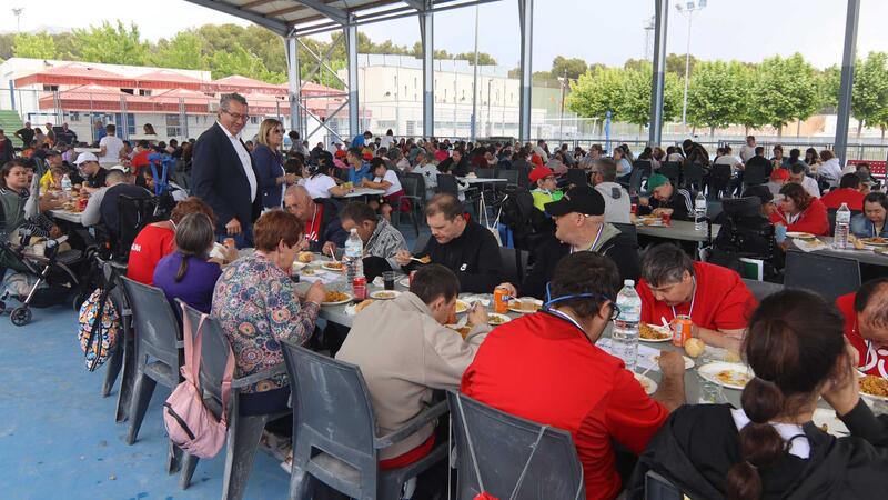 Asmibe culminates its XXIII Adapted Sports Games with the delivery of medals and a great meal