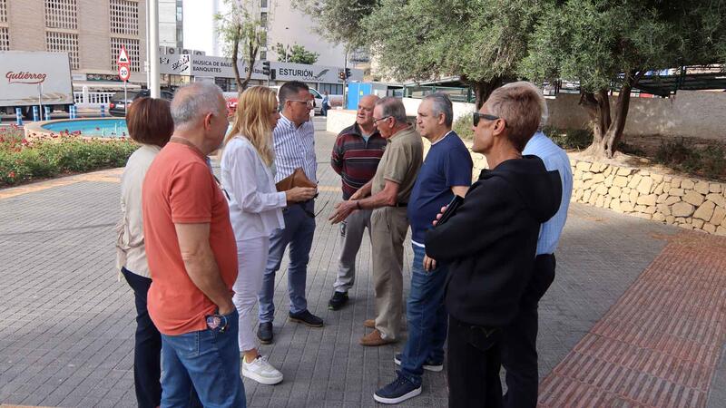 Benidorm ends the actions to improve accessibility on Venezuela street