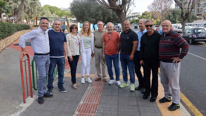 Benidorm ends the actions to improve accessibility on Venezuela street