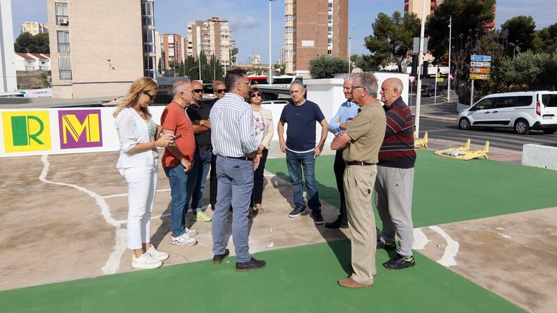 Benidorm ends the actions to improve accessibility on Venezuela street