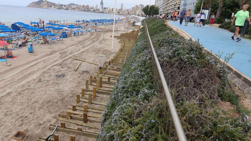 The new promenade from Poniente beach will reach Paseo de Colón