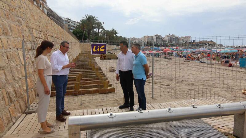 The new promenade from Poniente beach will reach Paseo de Colón