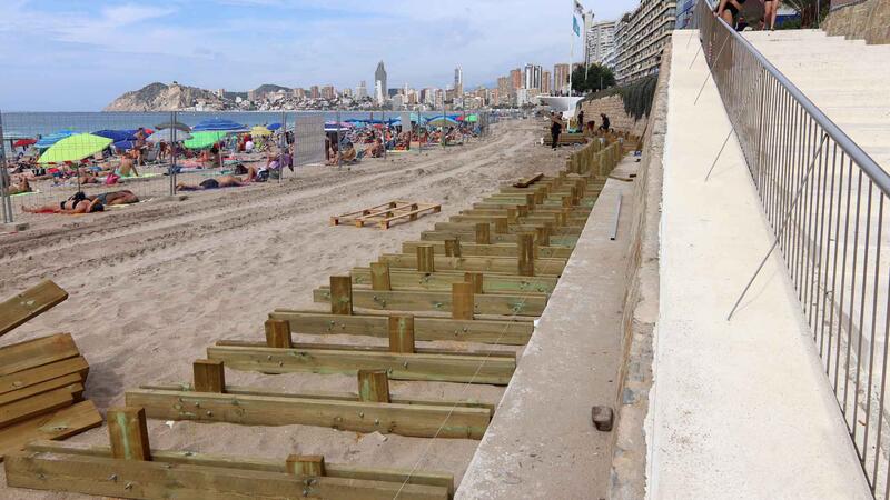 The new promenade from Poniente beach will reach Paseo de Colón