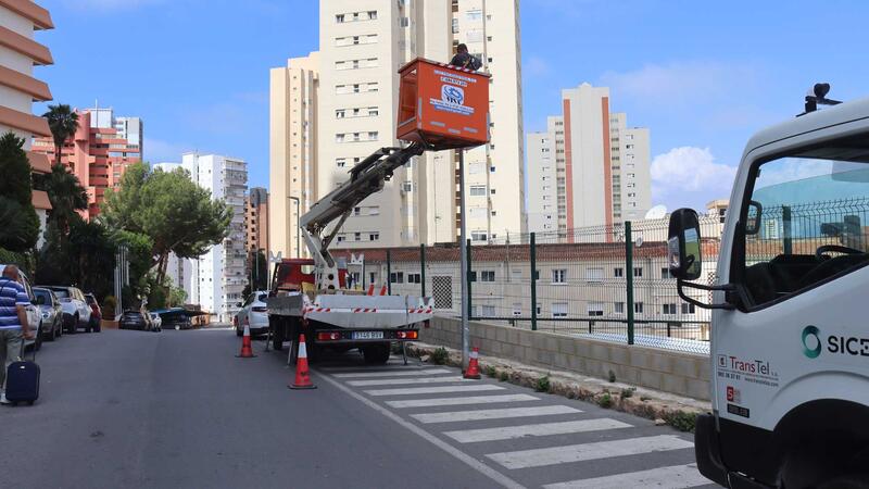 La segunda fase del Programa de Eficiencia Energética avanza ya hasta el 80% en la renovación del alumbrado de Levante 