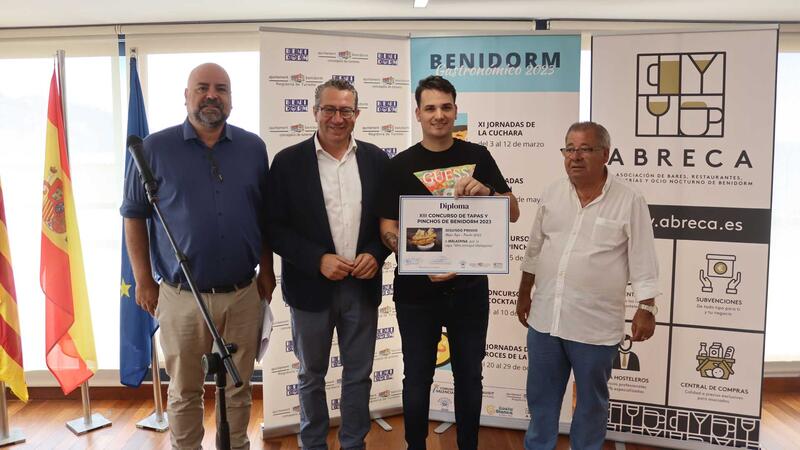 La Taberna Andaluza and Molta Pasta win the prizes from the public and the jury of the XIII Tapas and Pinchos Contest