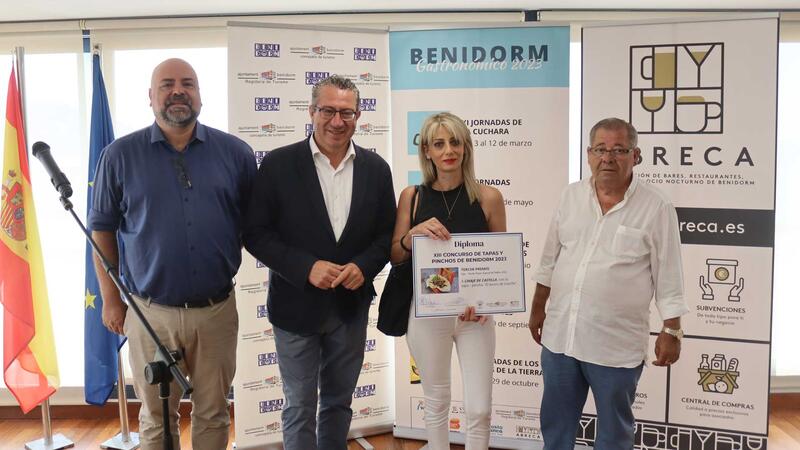 La Taberna Andaluza and Molta Pasta win the prizes from the public and the jury of the XIII Tapas and Pinchos Contest