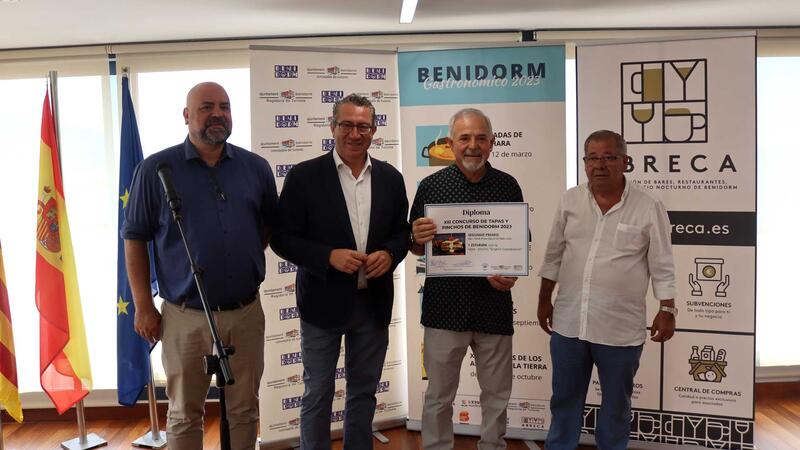 La Taberna Andaluza and Molta Pasta win the prizes from the public and the jury of the XIII Tapas and Pinchos Contest