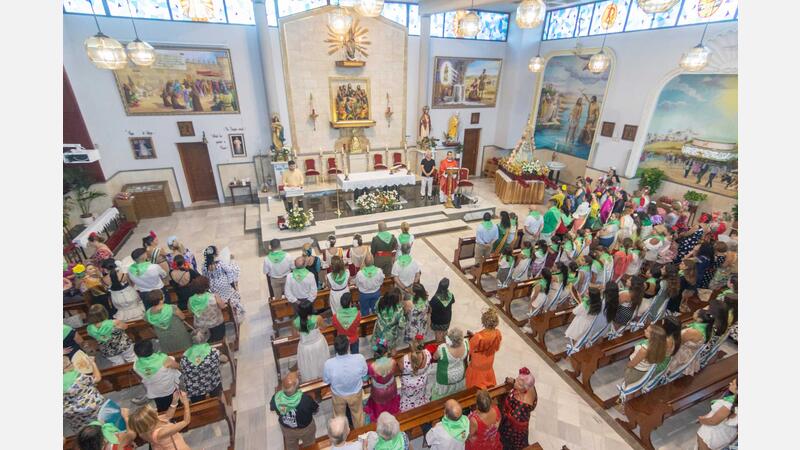  Casa de Andalucía in Benidorm celebrates Corpus Christi pilgrimage dedicated to the Virgen del Rocío