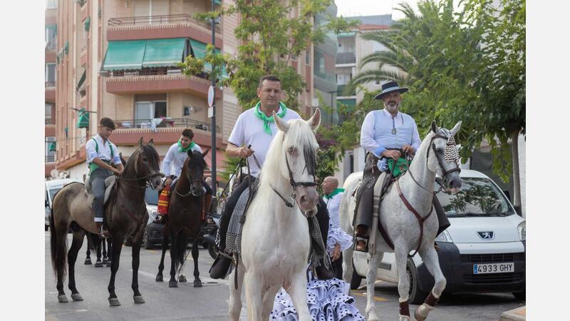  Casa de Andalucía in Benidorm celebrates Corpus Christi pilgrimage dedicated to the Virgen del Rocío