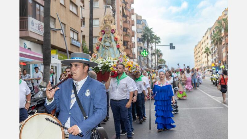  Casa de Andalucía in Benidorm celebrates Corpus Christi pilgrimage dedicated to the Virgen del Rocío